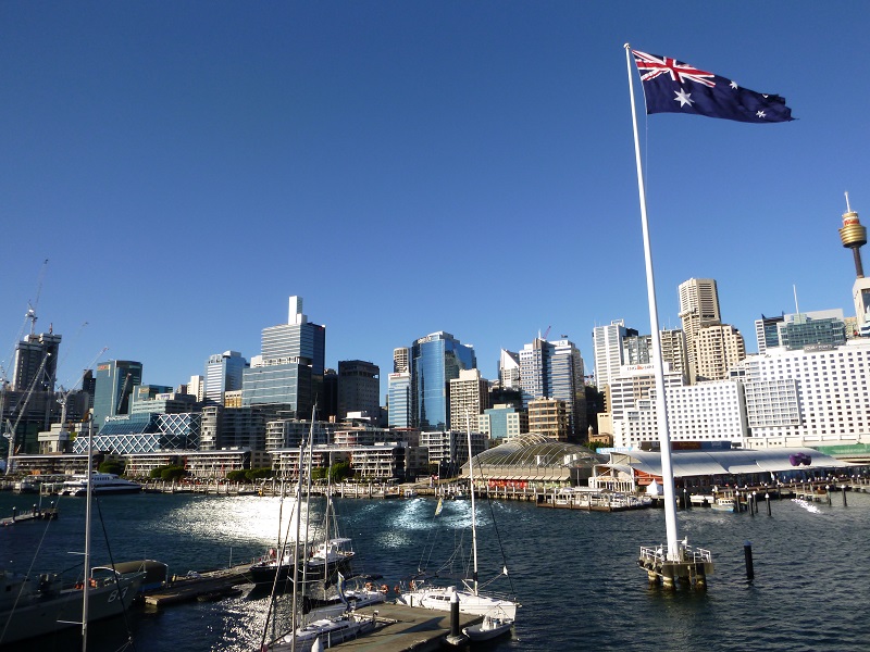 Sydney am Jachthafen